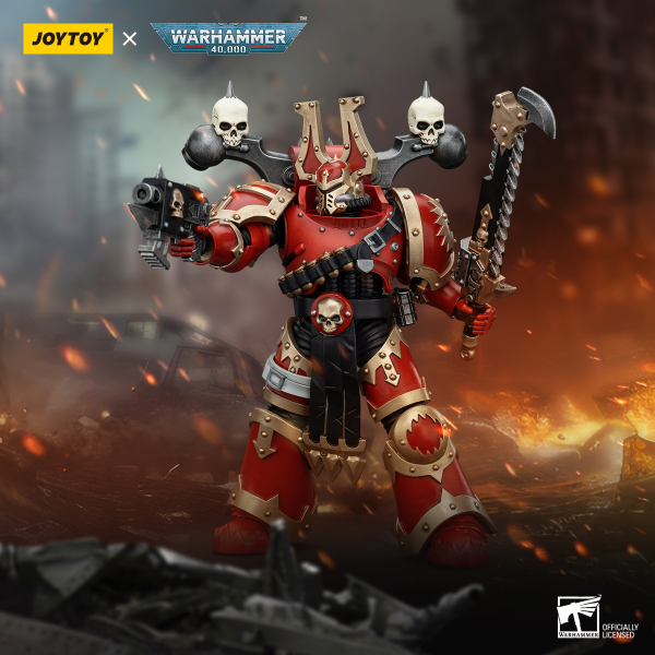 Warhammer 40K - World Eaters - Khorne Berzerker (Ver. 2) - Collectables > Action Figures > toys -  Joy Toy