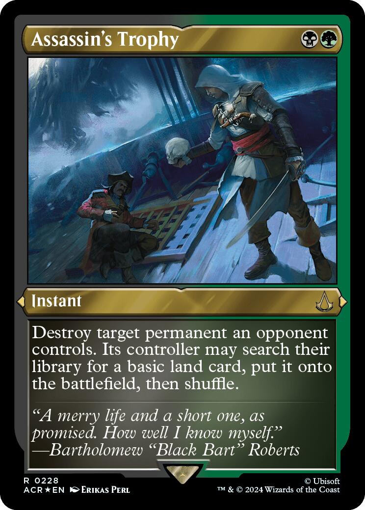 Assassin's Trophy (Foil Etched)