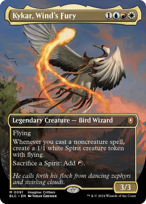 Kykar, Wind's Fury (Borderless)