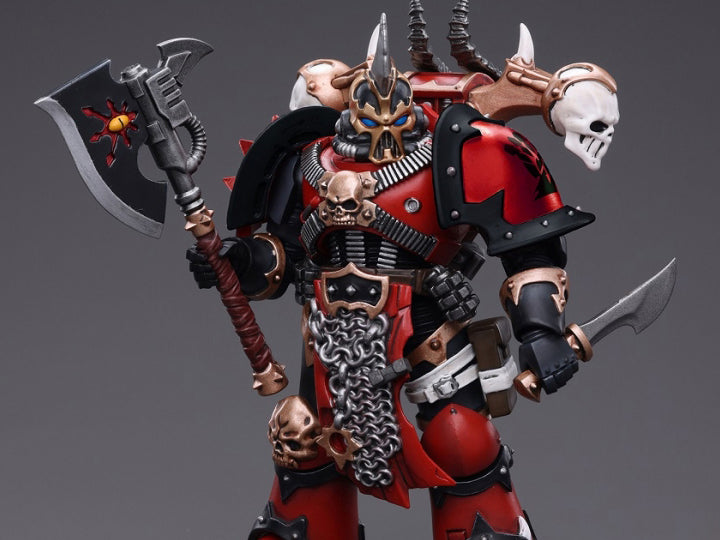 JoyToy - Warhammer 40K - Chaos - Red Corsairs - Exalted Champion Gotor the Blade - Collectables > Action Figures > toys -  Joy Toy