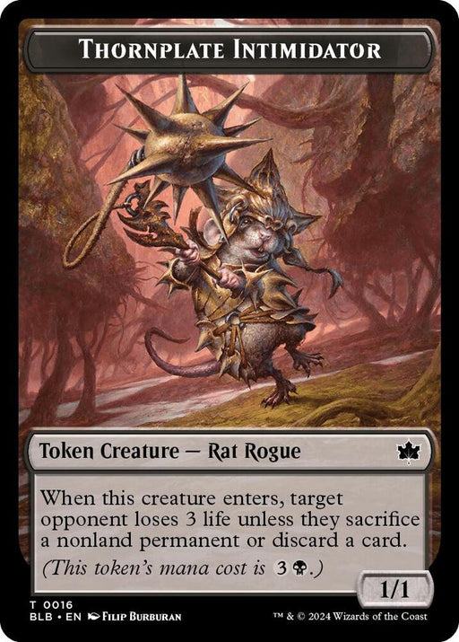 Otter // Thornplate Intimidator Double-Sided Token (Back)