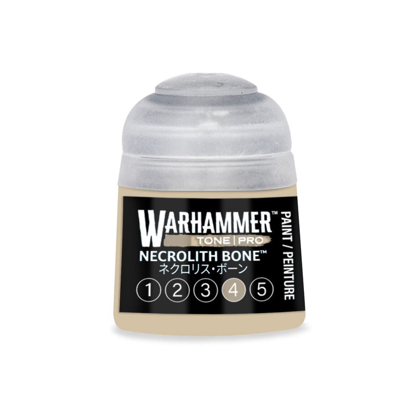 Tone Pro - Necrolith Bone 4 - Acrylic Paint 12mL