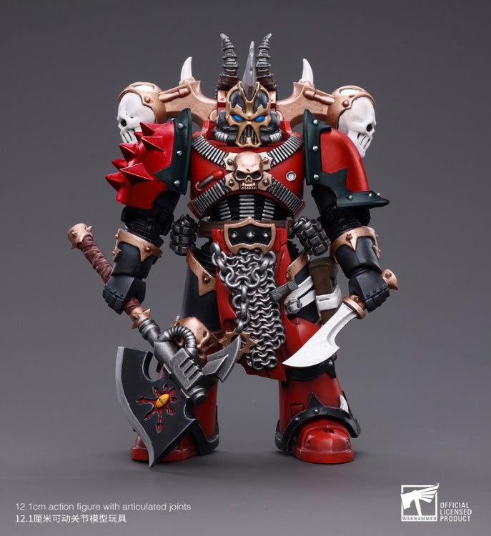 JoyToy - Warhammer 40K - Chaos - Red Corsairs - Exalted Champion Gotor the Blade - Collectables > Action Figures > toys -  Joy Toy