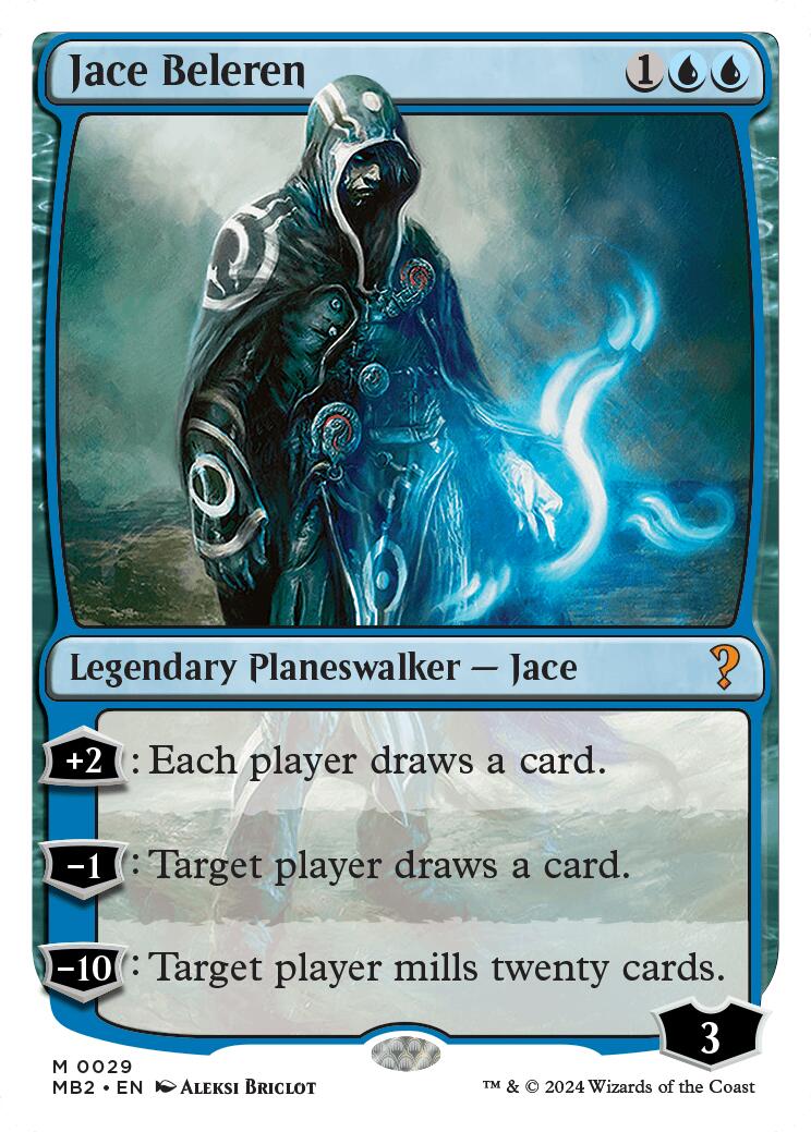 Jace Beleren (White Border)