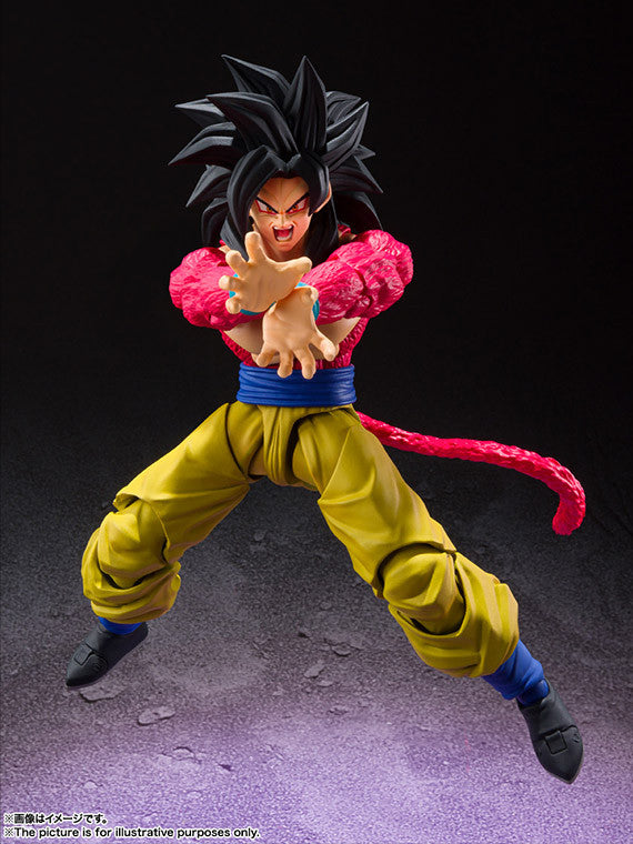 Bandai - Dragon Ball GT - Super Saiyan 4 Son Goku S.H. Figuarts - Collectables > Action Figures > toys -  Bandai