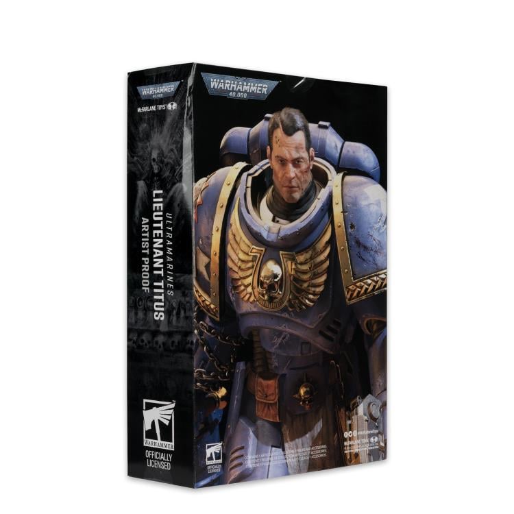 Warhammer 40,000: Space Marine 2 Ultramarines Lieutenant Titus (Artist Proof) Action Figure - Collectables > Action Figures > toys -  McFarlane Toys
