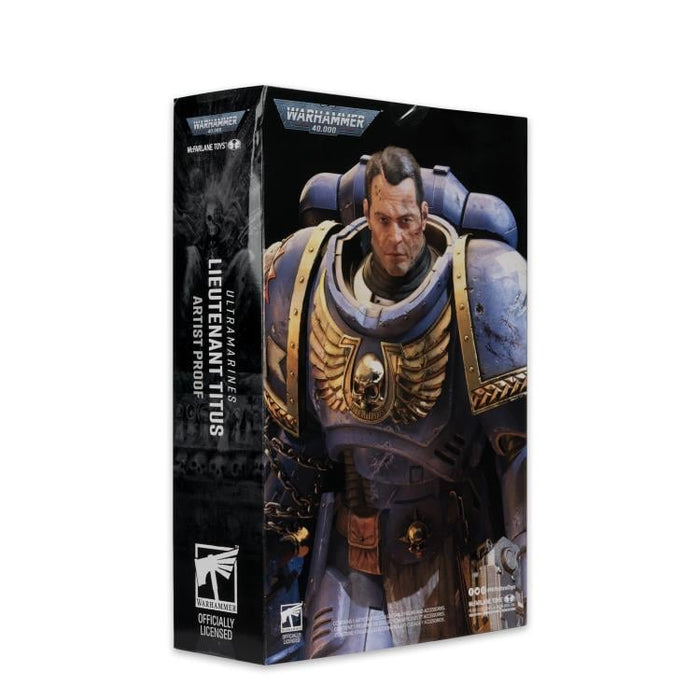 Warhammer 40,000: Space Marine 2 Ultramarines Lieutenant Titus (Artist Proof) Action Figure (preorder Q1 2025)