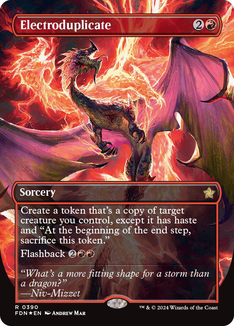 Electroduplicate (Borderless) (Mana Foil)