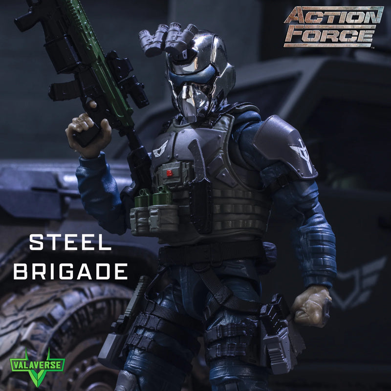 Action Force - Steel Brigade Special Corps - 1/12 Scale - Collectables > Action Figures > toys -  VALAVERSE