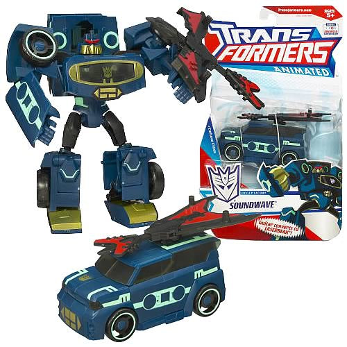 Transformers Animated Soundwave - Collectables > Action Figures > toys -  Hasbro