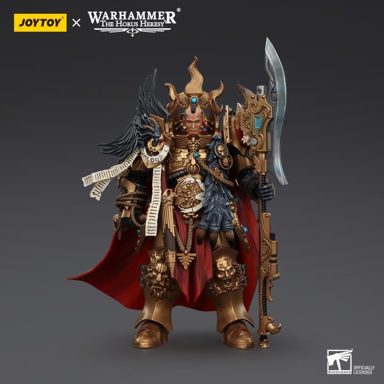Warhammer: The Horus Heresy Legio Custodes Constantin Valdor, Captain-General of the Legio Custodes 1/18 Scale (preorder Q3 2025) - Miniature -  Joy Toy
