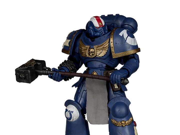 Warhammer 40,000: Space Marine 2 Ultramarines Lieutenant Titus Action Figure (preorder Q1 2025)