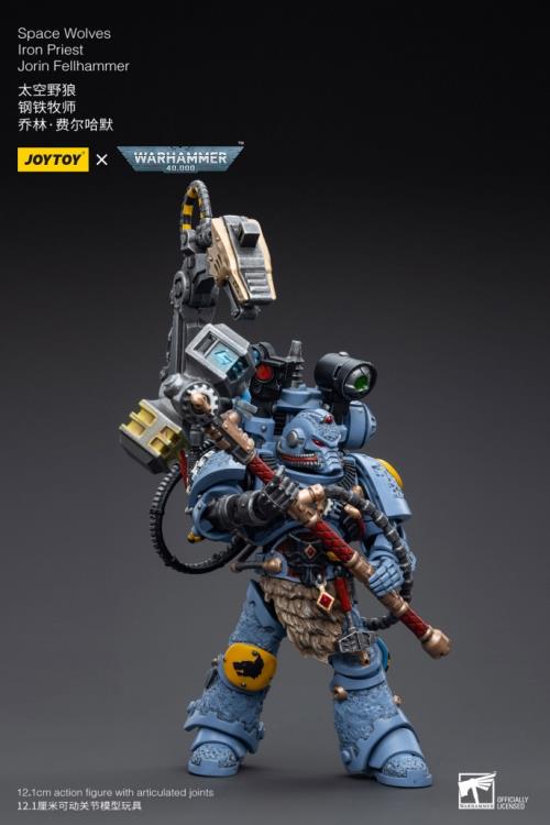 Warhammer 40K Space Wolves Iron Priest Jorin Fellhammer (preorder Q3) - Collectables > Action Figures > toys -  Joy Toy