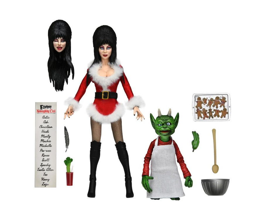 Neca - Elvira, Mistress of the Dark Elvira - Very Scary X-Mas Ver.) Deluxe Clothed (preorder Q4) - Collectables > Action Figures > toys -  Neca