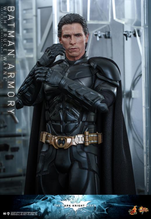 The Dark Knight Rises - Batman Armory with Bruce Wayne 1/6th Scale Collectible Figure - MMS702 - Collectables > Action Figures > toys -  Hot Toys