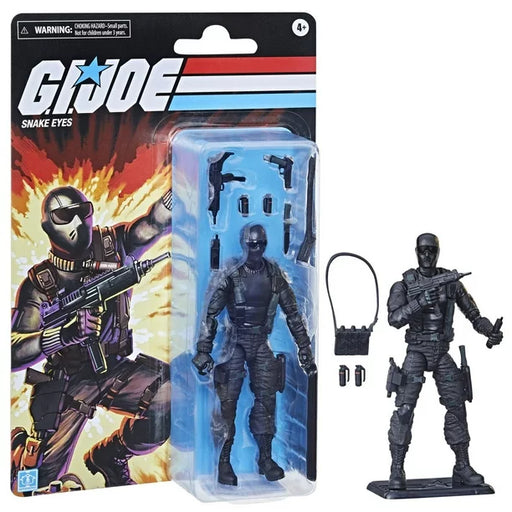 G.I. Joe Classified Series - Retro Snake Eyes (preorder End of Oct) - Collectables > Action Figures > toys -  Hasbro