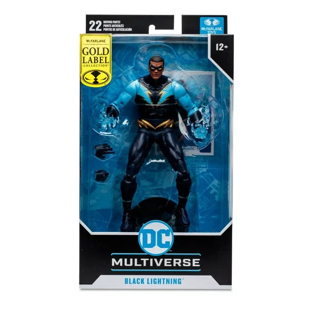 DC Multiverse Black Lightning (Final Crisis) Gold Label - Collectables > Action Figures > toys -  McFarlane Toys