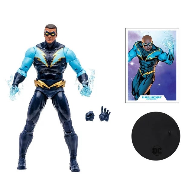 DC Multiverse Black Lightning (Final Crisis) Gold Label - Collectables > Action Figures > toys -  McFarlane Toys