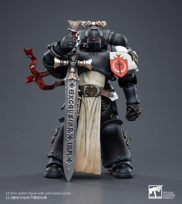 JoyToy - Warhammer 40K - Black Templars - The Emperor's Champion Rolantus - Collectables > Action Figures > toys -  Joy Toy