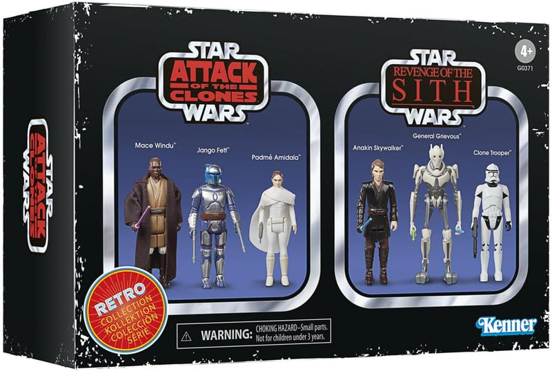 Star Wars Retro Collection Episode II & Episode III Multipack - exclusive ( substandard packaging) - Collectables > Action Figures > toys -  Hasbro
