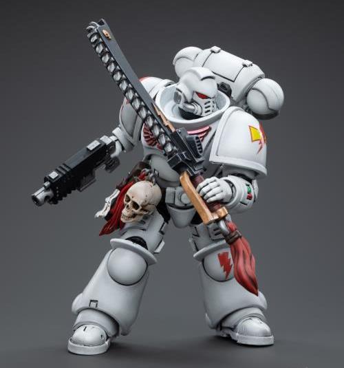 Warhammer 40k - White Scars - Assault Intercessor Brother Batjargal - Collectables > Action Figures > toys -  Joy Toy
