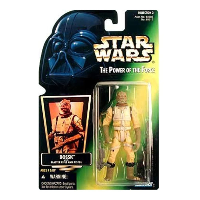 Star Wars Power of the Force Green Card Bossk Action Figure - Action & Toy Figures -  Hasbro