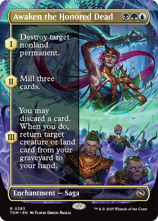 Awaken the Honored Dead (Borderless)