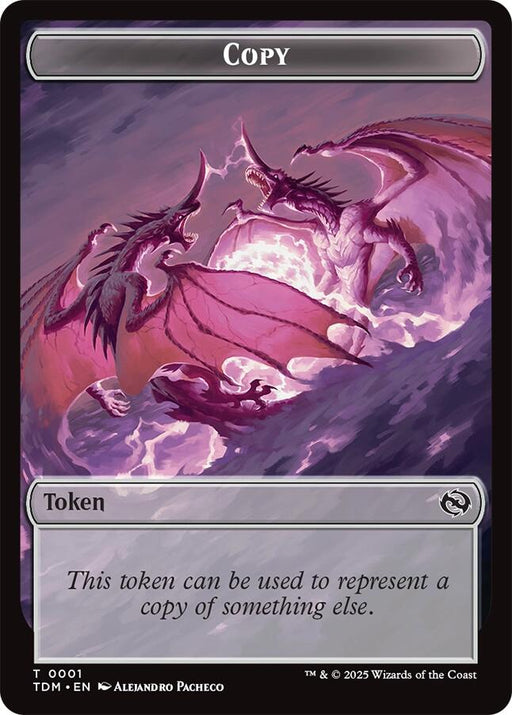 Copy // Monk Double-Sided Token