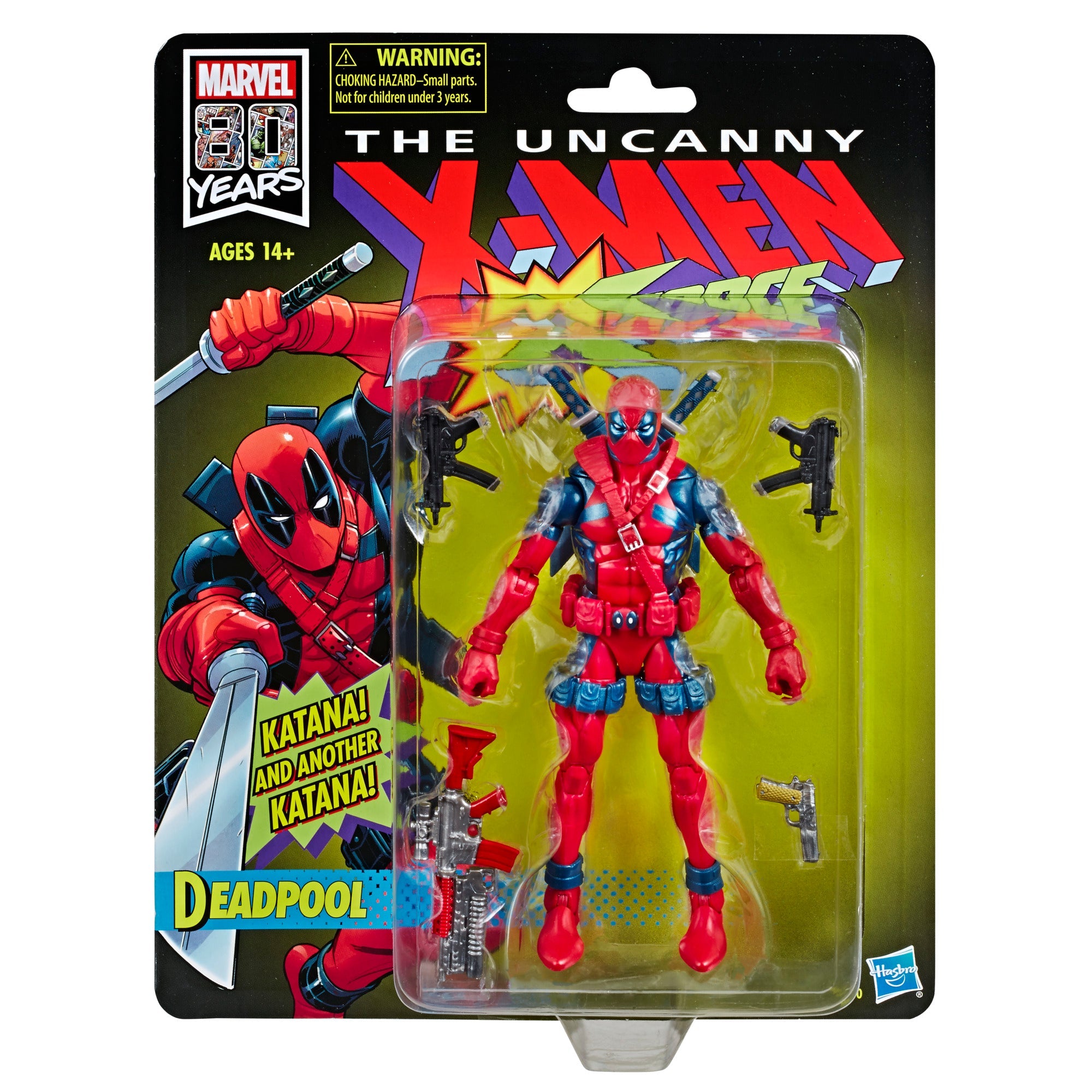 Marvel legends 80th Anniversary Series Deadpool - Rerun (Substandard P ...