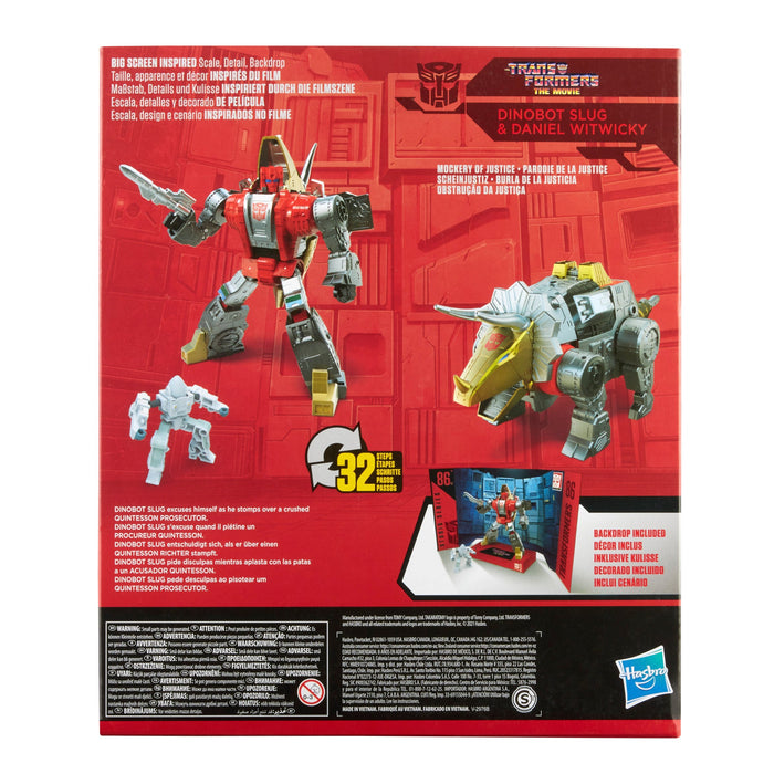 (preorder ETA Sept/Oct )Transformers Studio Series 86-07 Leader The Transformers: The Movie Dinobot Slug and Daniel Witwicky - Toy Snowman