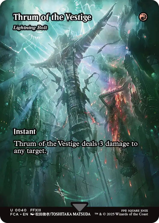 Thrum of the Vestige - Lightning Bolt (Showcase)