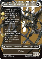 Dion, Bahamut's Dominant (Borderless) (Surge Foil) (Back)