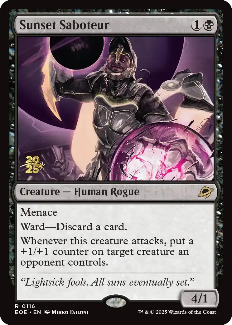 Sunset Saboteur