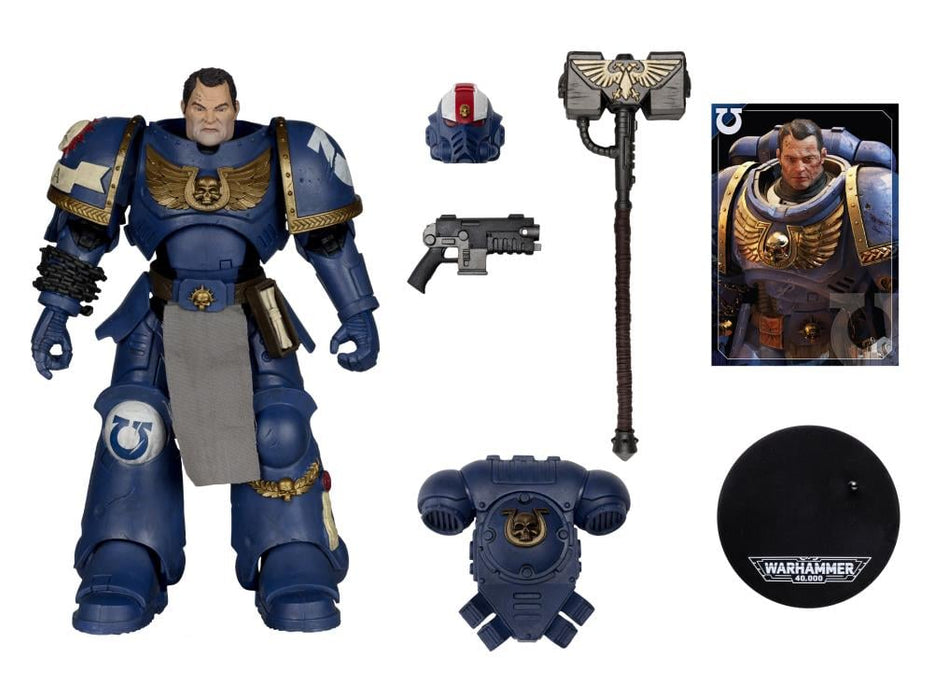 Warhammer 40,000: Space Marine 2 Ultramarines Lieutenant Titus Action Figure (preorder Q1 2025)