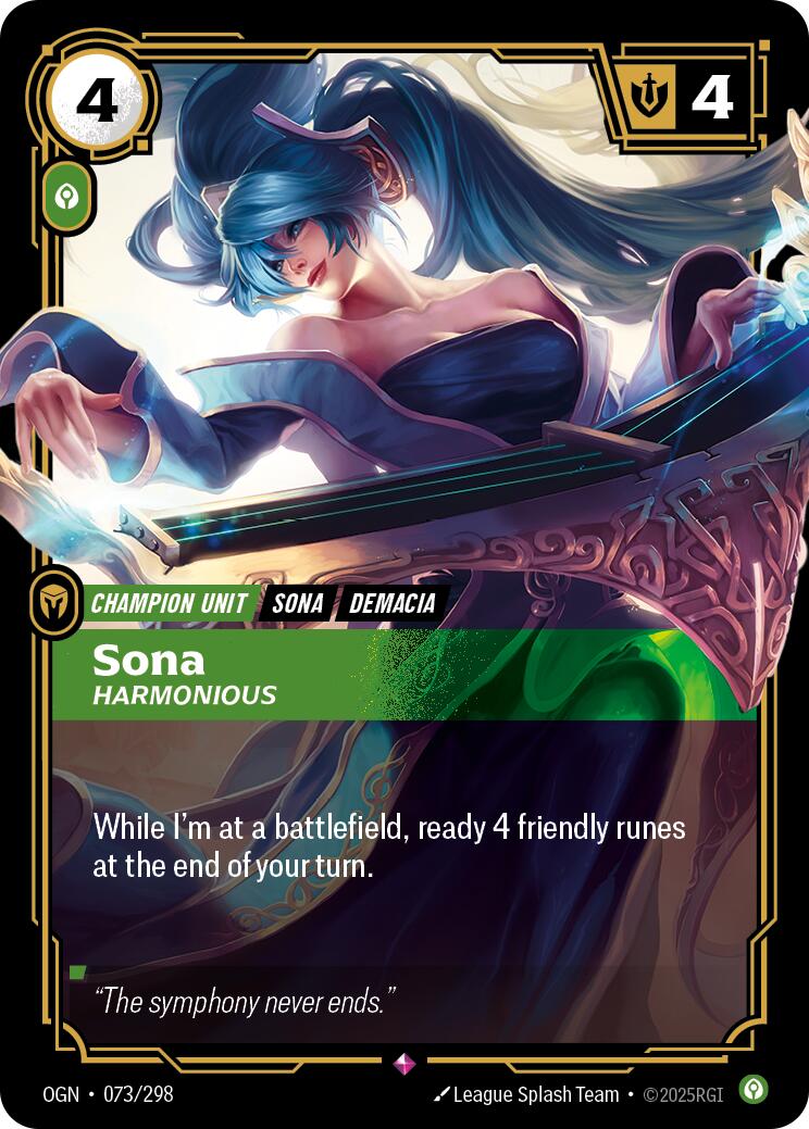 Sona, Harmonious