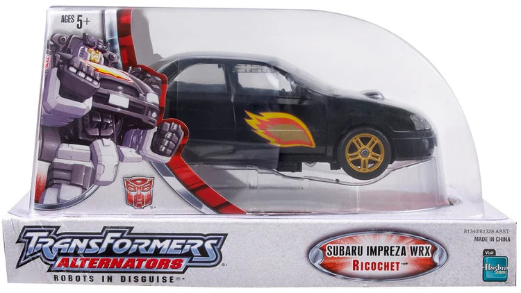 Transformers Alternators Ricochet Subaru Impreza WRX — Toy Snowman