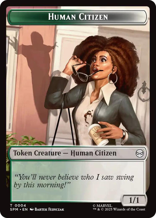 Human Citizen // Treasure Double-Sided Token