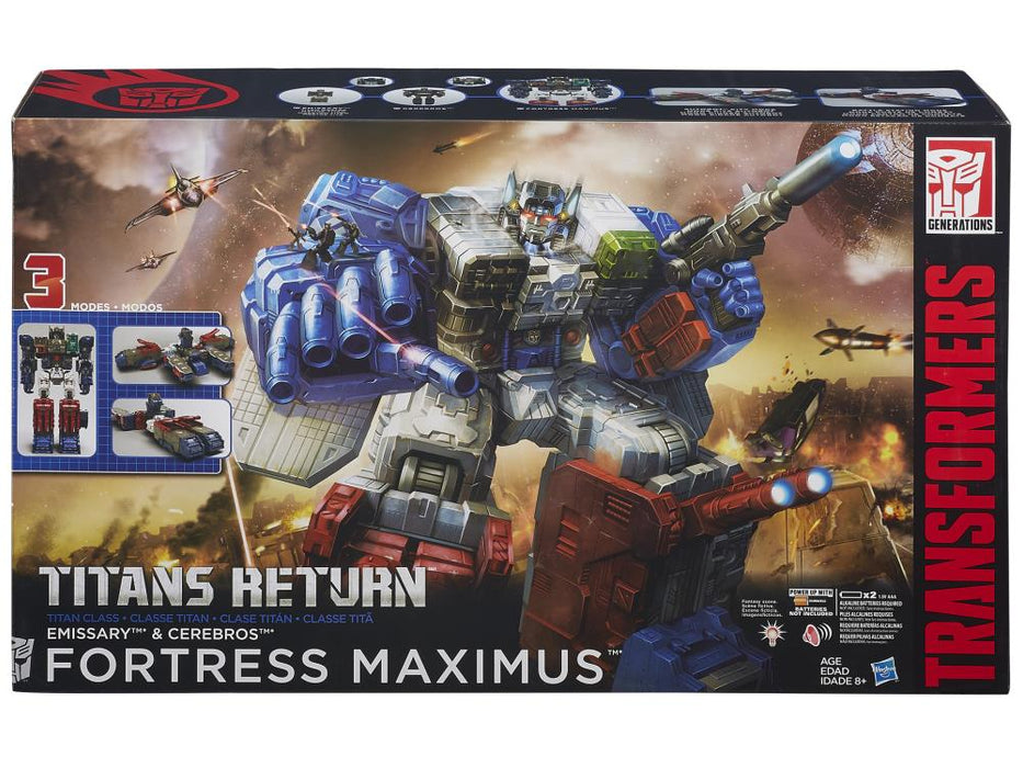Transformers Generations Titans Return Fortress Maximus ( Preorder Rerun Q3) - Collectables > Action Figures > toys -  Hasbro