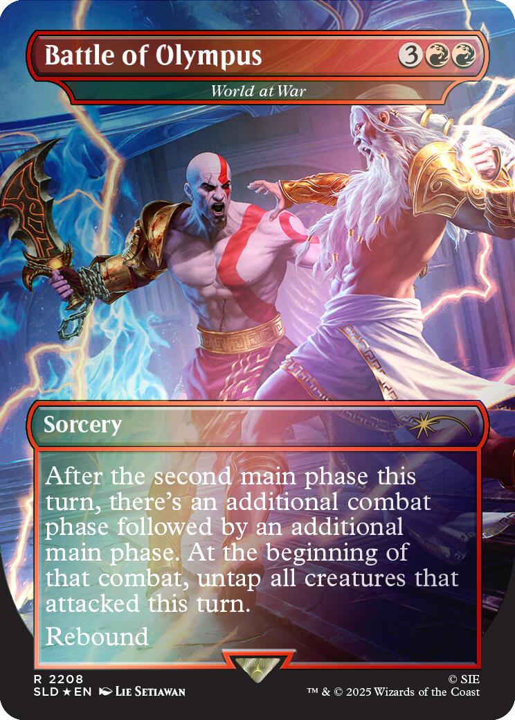Battle of Olympus - World at War (Rainbow Foil)