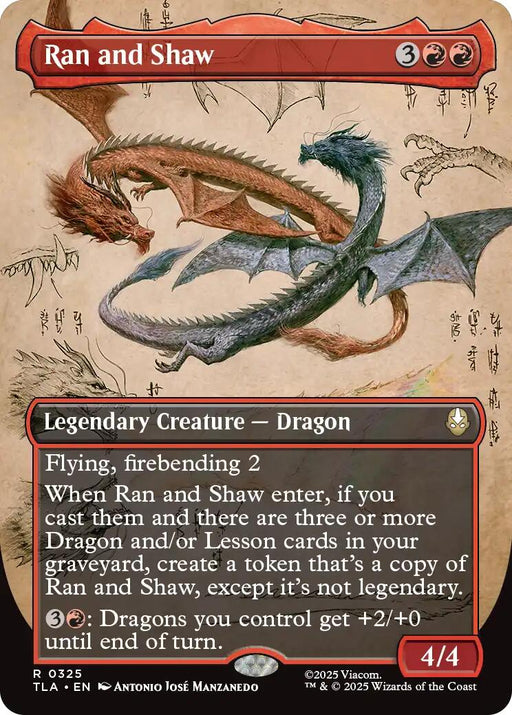 Ran and Shaw (Borderless)