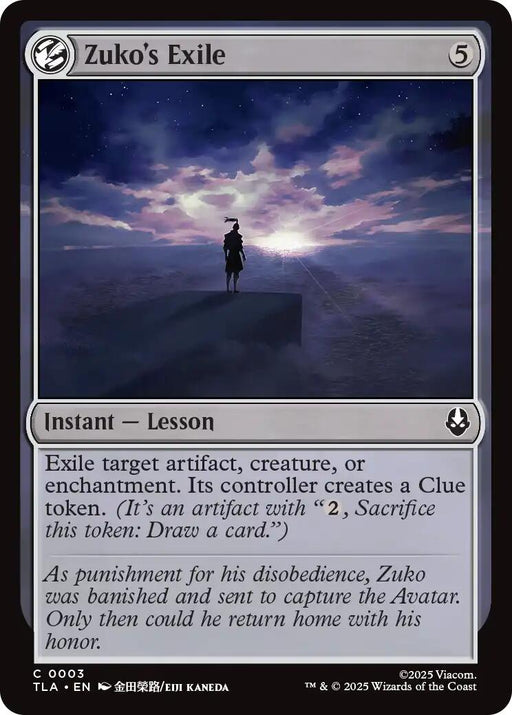Zuko's Exile