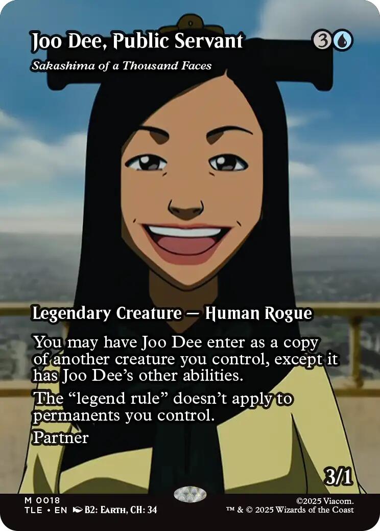 Joo Dee, Public Servant - Sakashima of a Thousand Faces (Borderless)