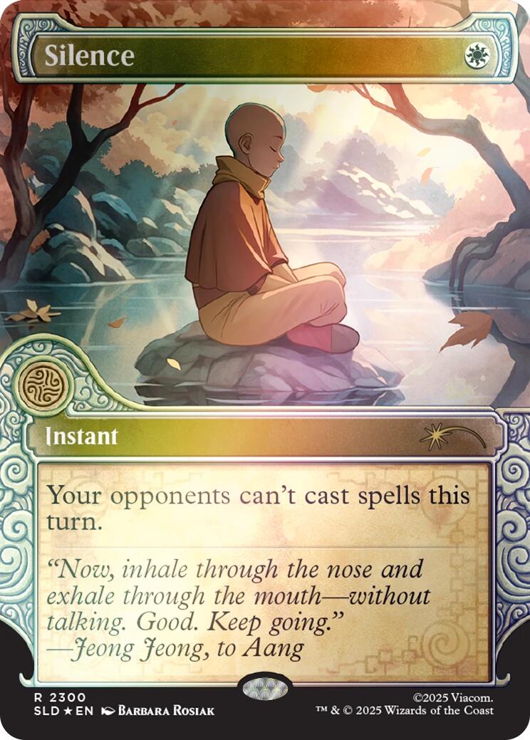 Silence (2300) (Rainbow Foil)