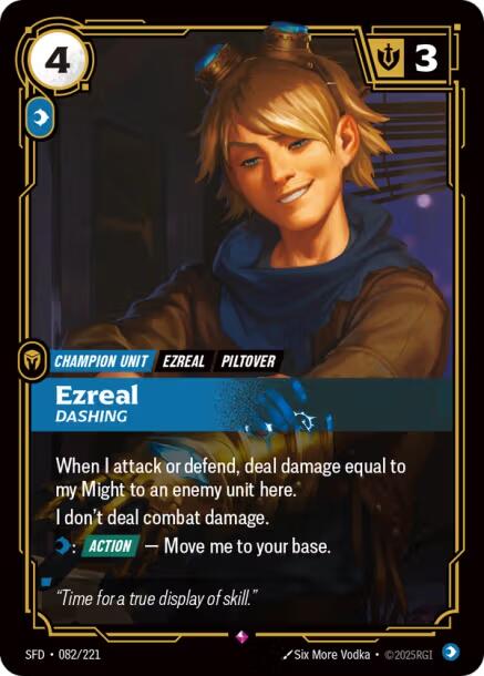 Ezreal - Dashing