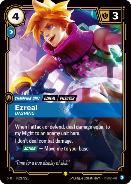 Ezreal, Dashing (Alternate Art)