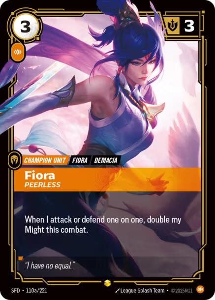 Fiora, Peerless (Alternate Art)
