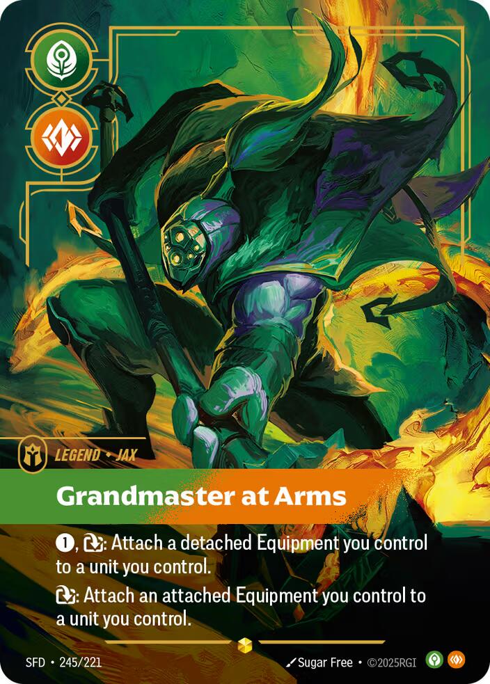 Jax - Grandmaster At Arms (Overnumbered)