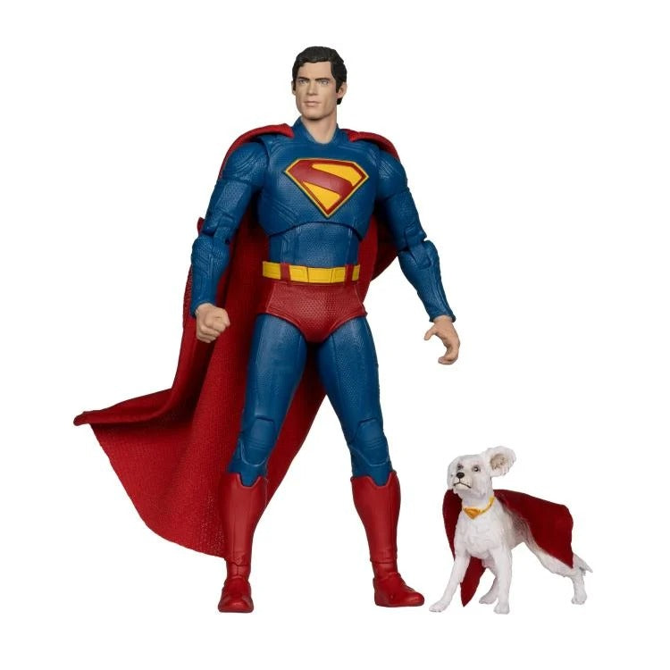 DC Multiverse Deluxe Theatrical Edition - Superman (2025) - Superman & Krypto - Collectables > Action Figures > toys -  McFarlane Toys
