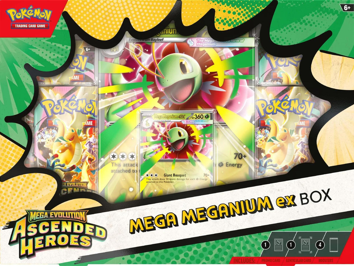 Ascended Heroes Mega Meganium ex Box [ASC] — Toy Snowman