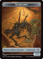Snake // Scarecrow Double-Sided Token (Back)